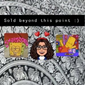 Everything sold beyond this point